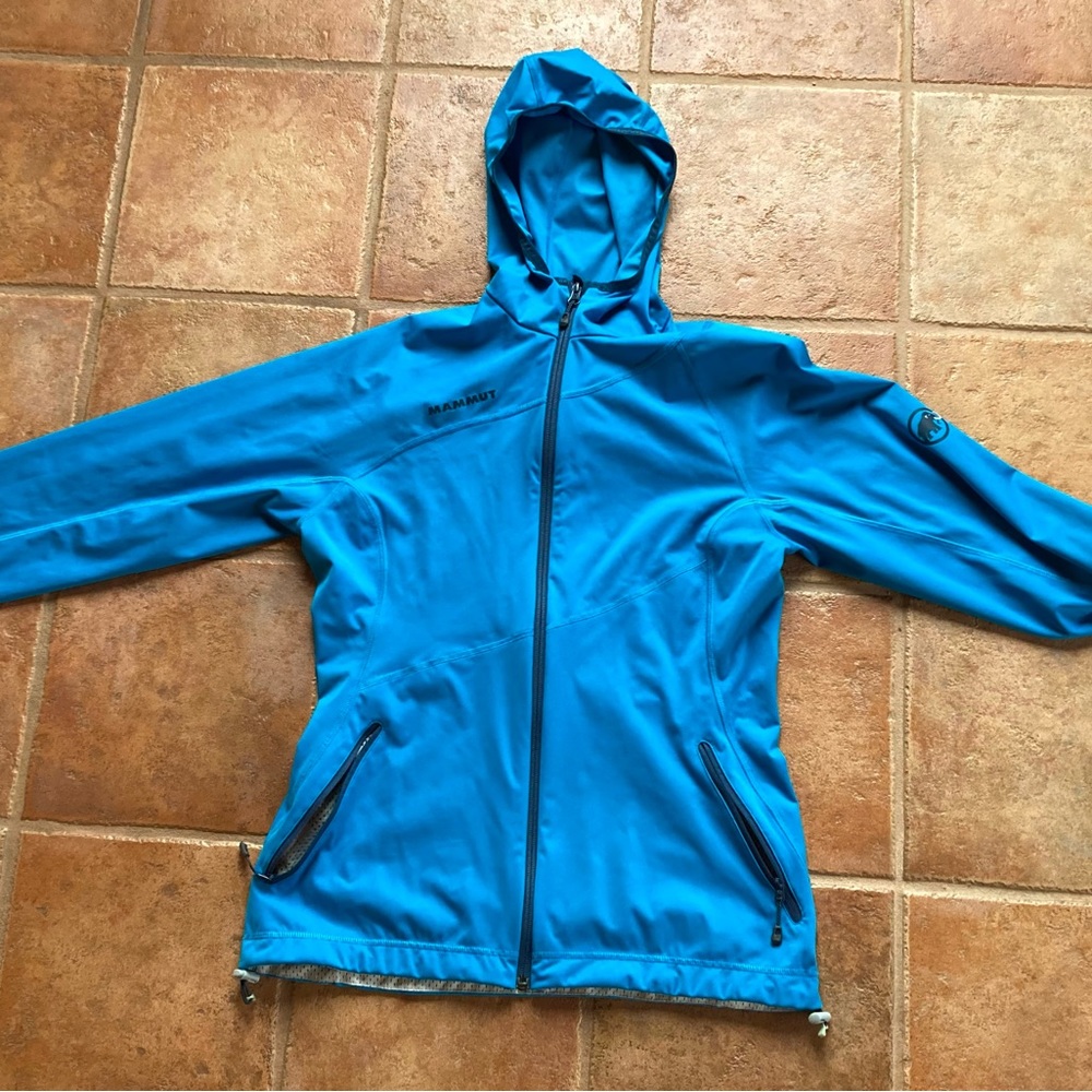 Women’s Mammut Softshell Jacket/ Cyan Blue